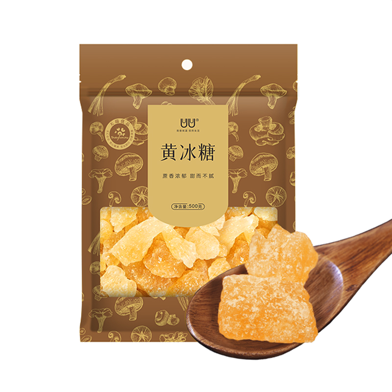 枫川 黄冰糖500克 TR-026（单位：袋） 白色