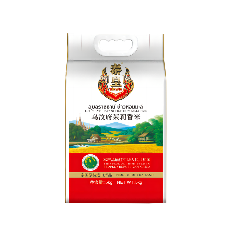 泰皇乌汶府茉莉香米5kg/包 白色