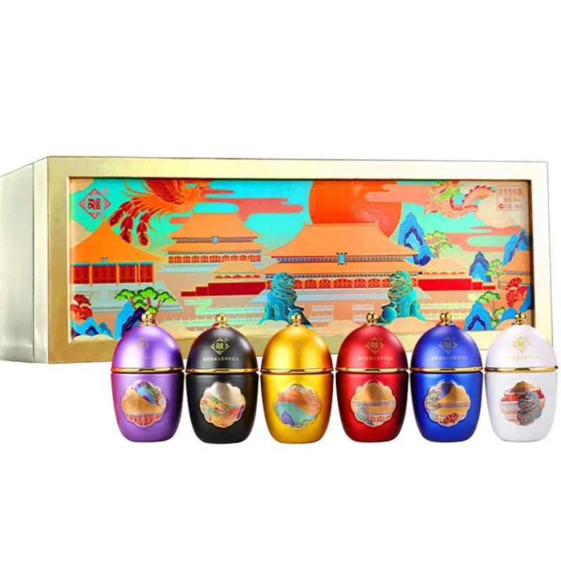 故宫酒 敬紫禁城六百周年纪念酒 52度浓香型白酒 小酒礼盒装 100ml*6瓶