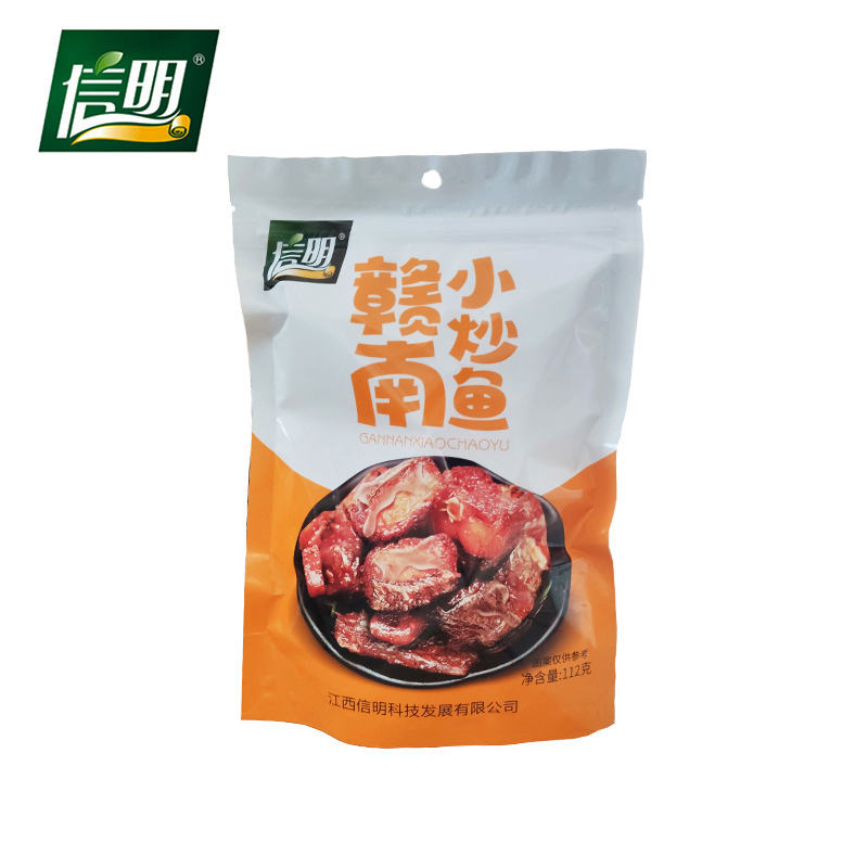 信明112g袋装小炒鱼 枫叶色