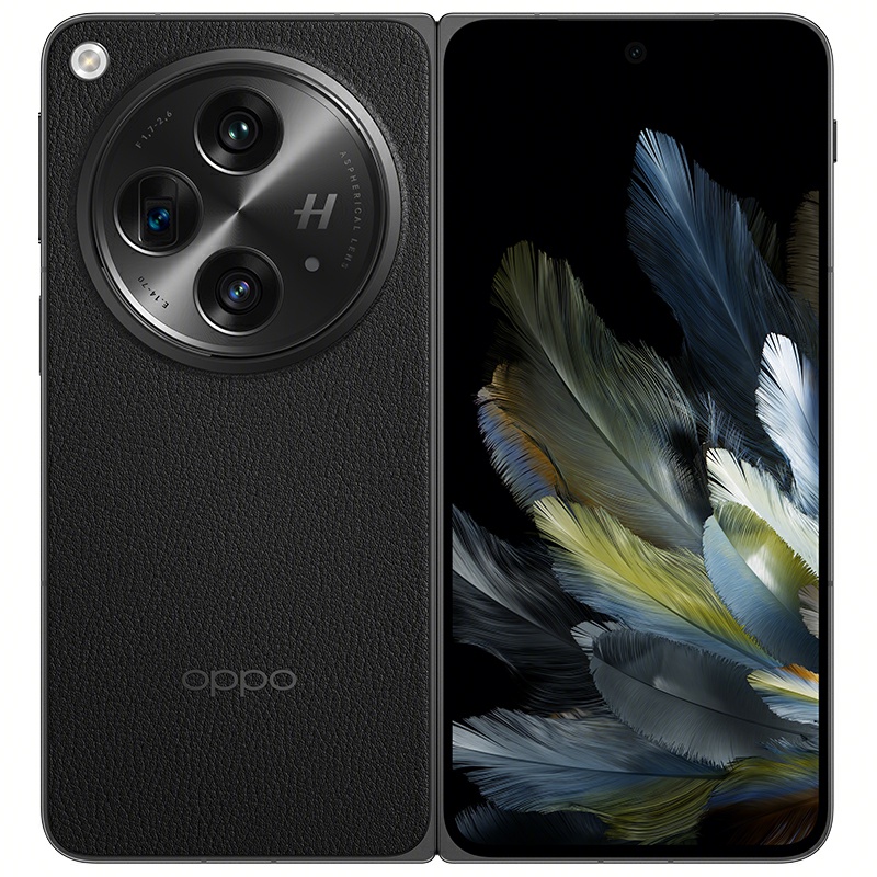 OPPO Find N3 超光影三主摄 国密认证安全芯片 专业哈苏人像 5G 超轻薄折叠屏手机 台 潜航黑（典藏版） 16GB+1TB