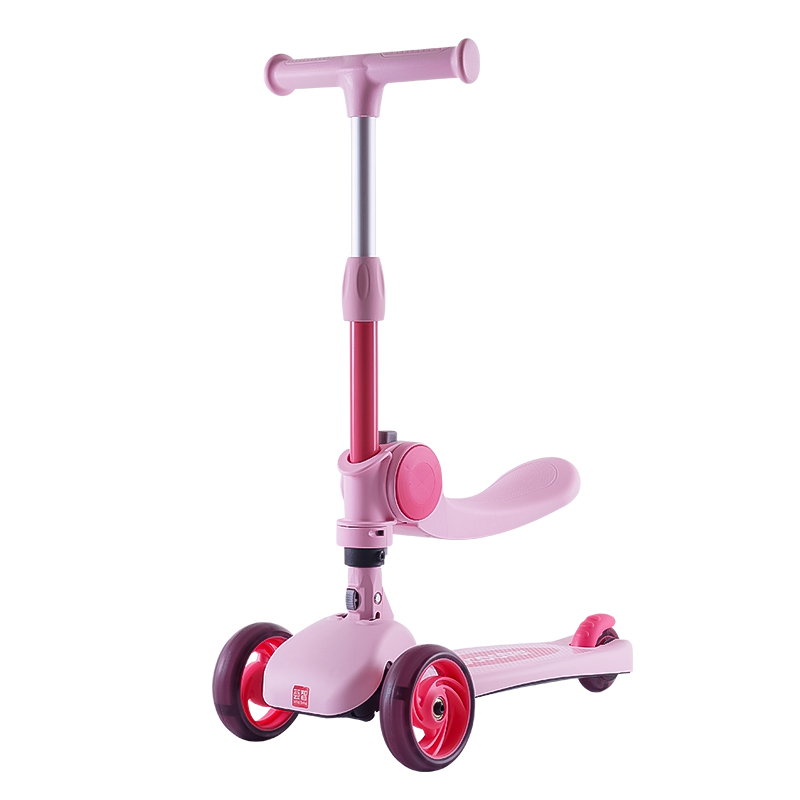 荟智（Huizhi）儿童滑板车二合一HSC102G（单位：辆） 樱花粉
