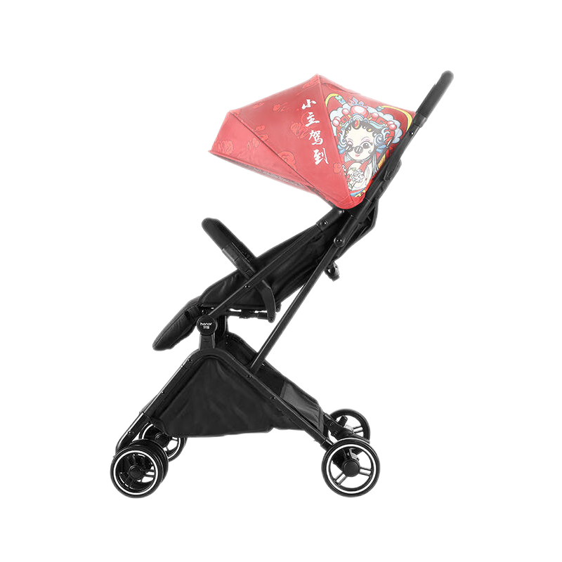 荟智（Huizhi）婴儿推车轻便折叠HC588（单位：辆） 小主驾到-红