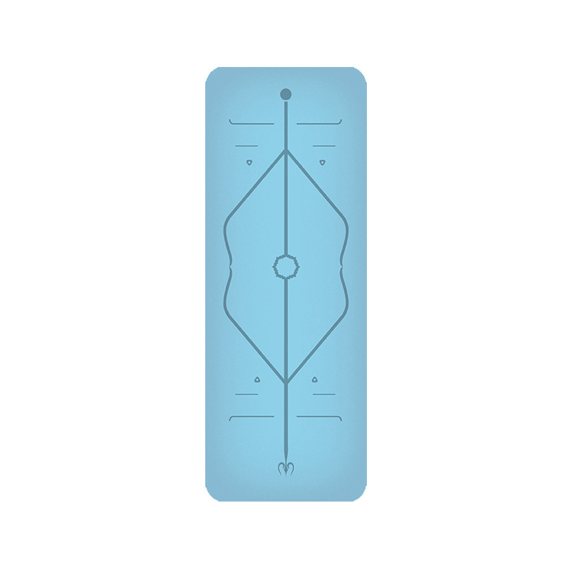 三极 TP1526 PU天然橡胶体位线瑜伽垫 183*68*0.5cm  单位：块 宝石蓝
