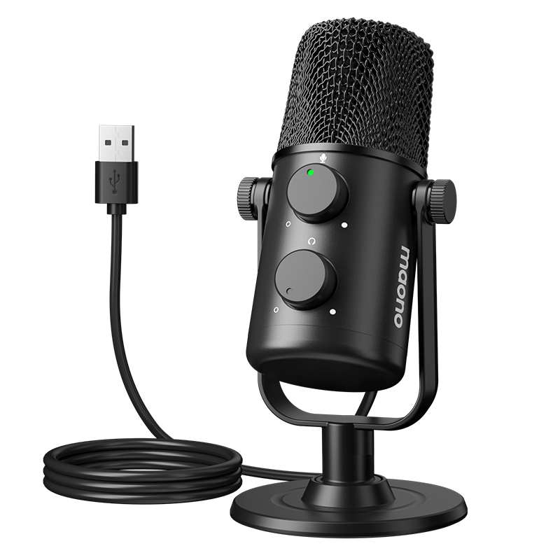 maono闪克电脑麦克风au902/903台式桌面笔记本主播直播录音专用话筒（单位：个） AU-902