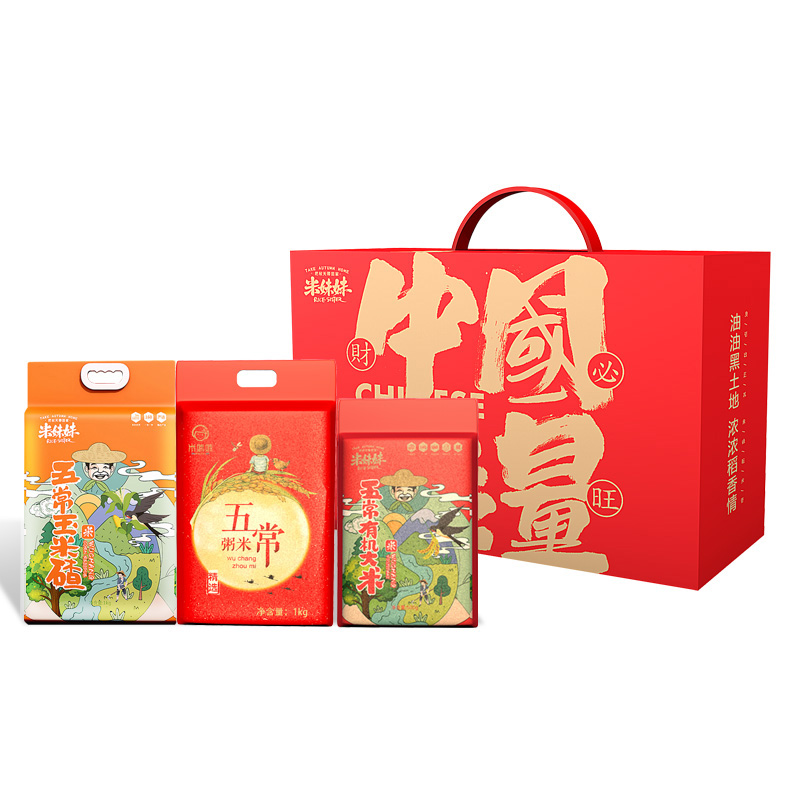 米妹妹中国粒量杂粮礼盒2.5kg 无色