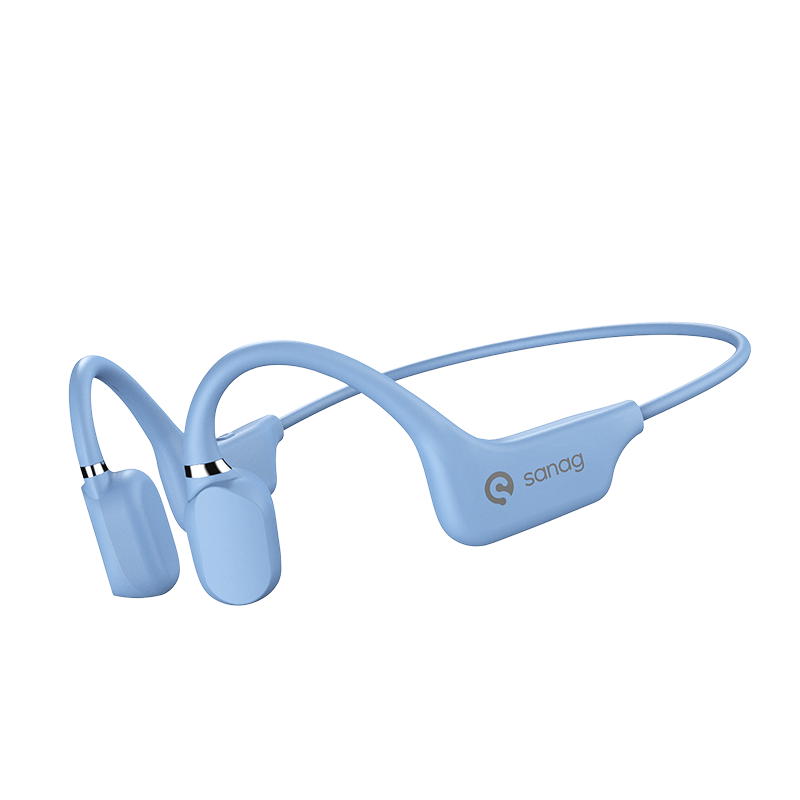 sanag塞那骨传导蓝牙耳机无线耳骨感不入耳气传导运动型跑步健身A5SPro单位：个 深蓝色