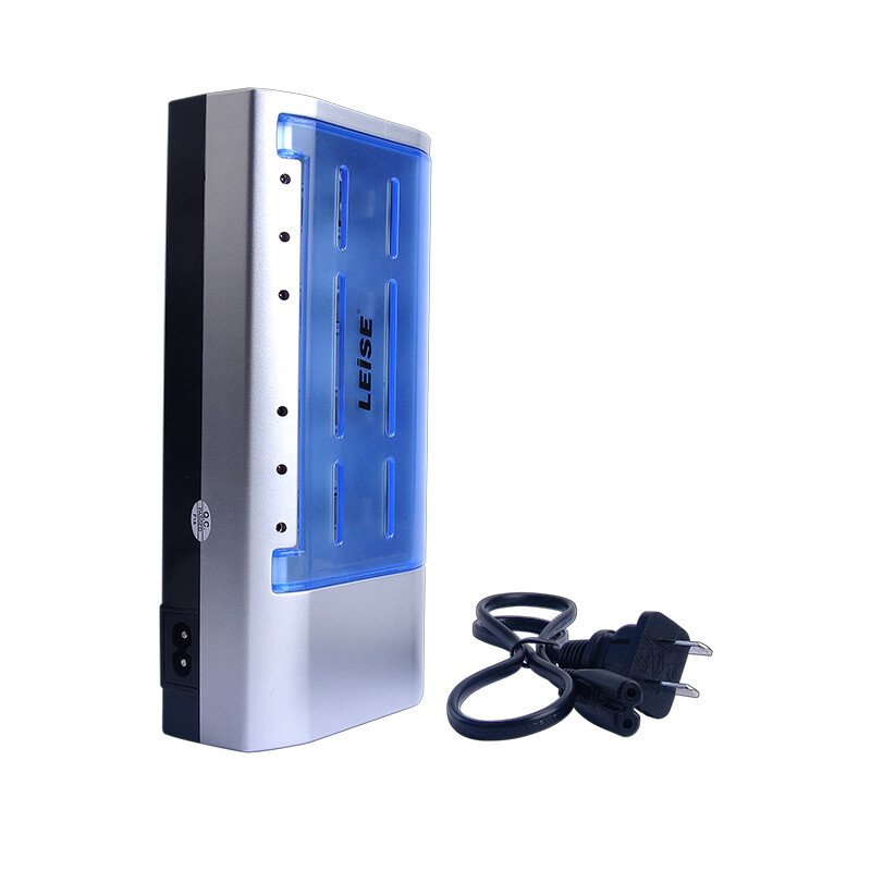 雷摄 LEISE 901C多功能充电器 适用于（1号/2号/5号/7号/9V镍氢）（单位：粒） 银色