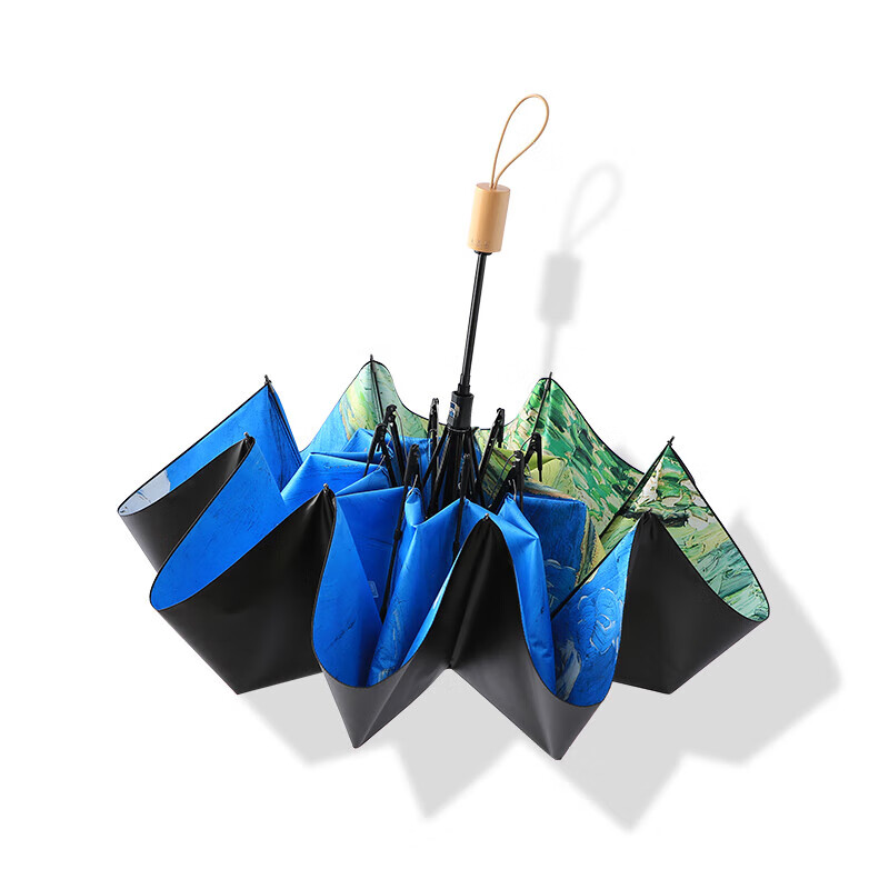 天堂【31169E雷雨】 三折轻巧便携折叠油画-/把 雷雨