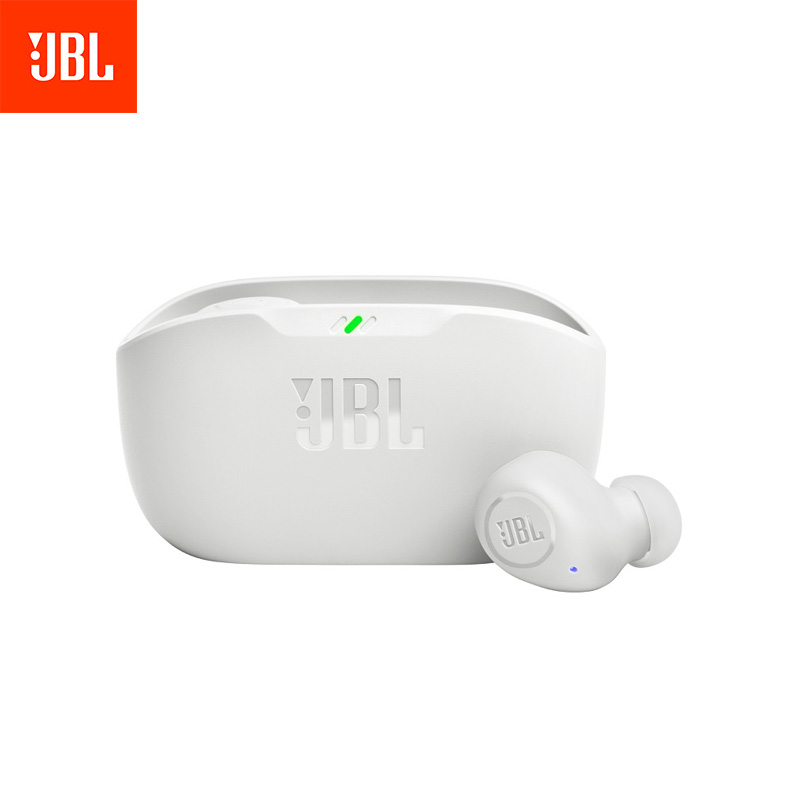 JBL WAVE BUDS 真无线通话降噪蓝牙音乐耳机（个） 白色