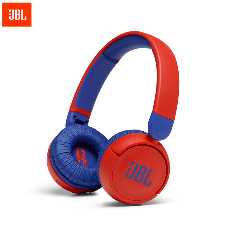 JBL JR310BT 头戴式无线蓝牙儿童耳机（个） 红色