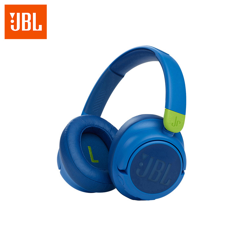 JBL JR460NC 头戴式降噪儿童蓝牙耳机（个） 蓝色