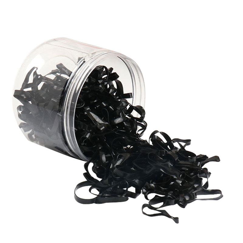 Creative art 发圈-加厚皮筋-黑色500pcs 曜石黑