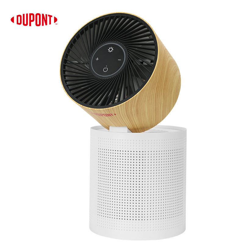 杜邦（DUPONT）桌面空气净化器家用除菌除甲醛烟味灰尘一机除醛除味除烟KKZ002-BM  台 本白色