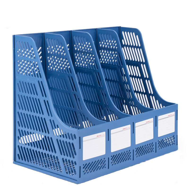 得力(deli) 9848蓝  文件筐  蓝色（单位：个）