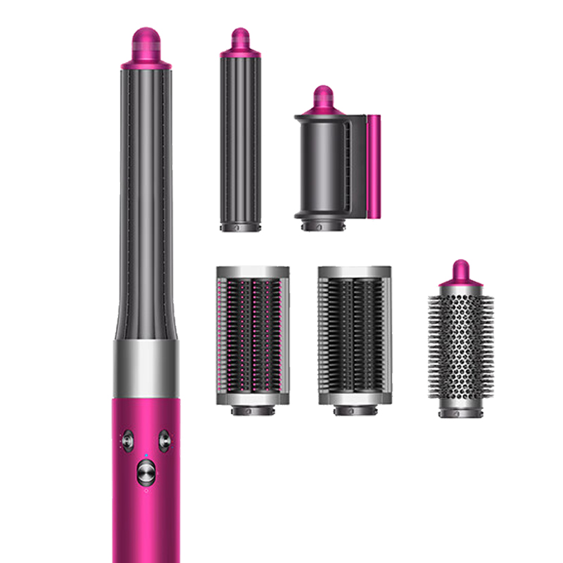 戴森（DYSON）多功能美发棒 Airwrap Complete空气卷发棒 长发版 多功能合一台 紫红镍色