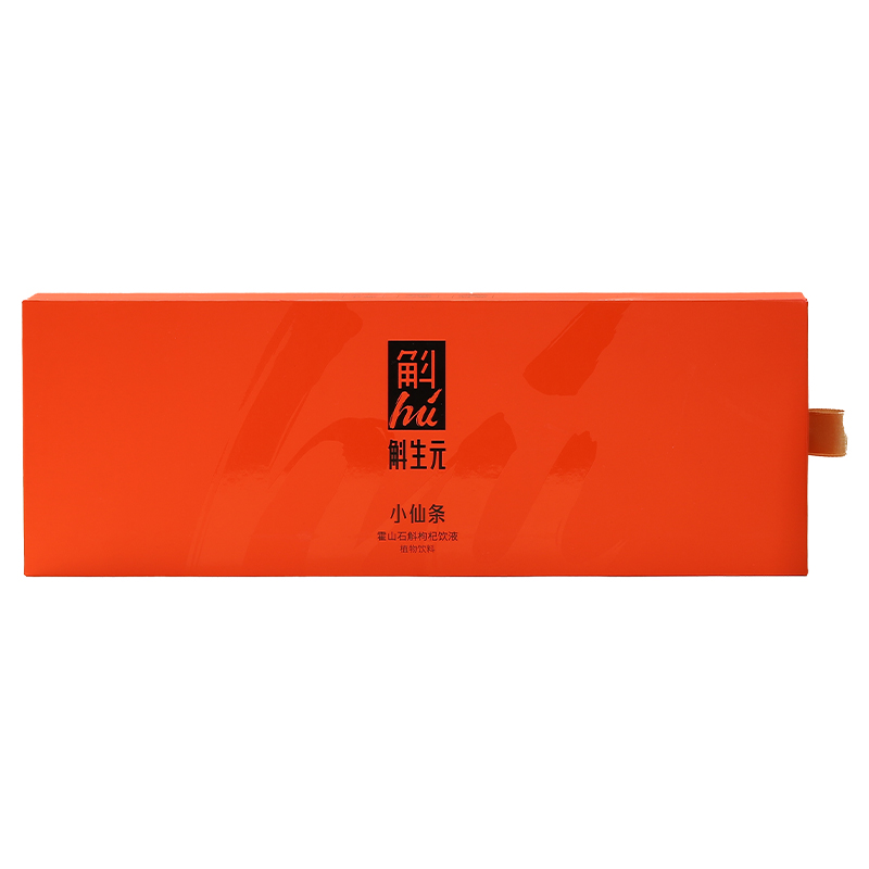 斛生元 黄金配比植物饮品 霍山石斛枸杞原浆 300ml（15ml*20袋） 橙色（单位：盒）