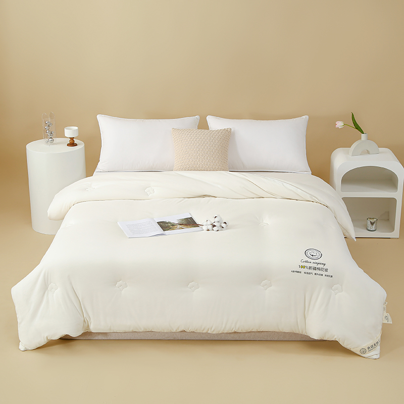 因为+所以 / Because & So 新疆长绒棉棉花被 2000g 白色