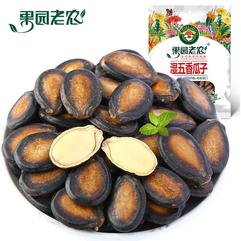 果园老农湿五香瓜子350g（单位：袋） 白色 350g