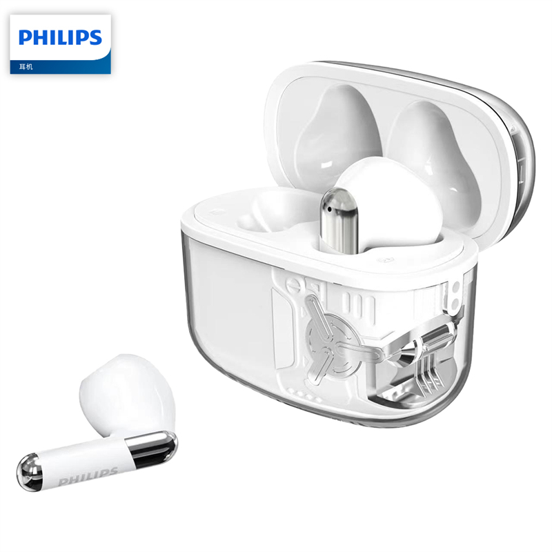 飞利浦（PHILIPS） TAT1168 充电盒容量：300mAh
蓝牙：5.3版本 真无线蓝牙耳机  白色（单位：副）