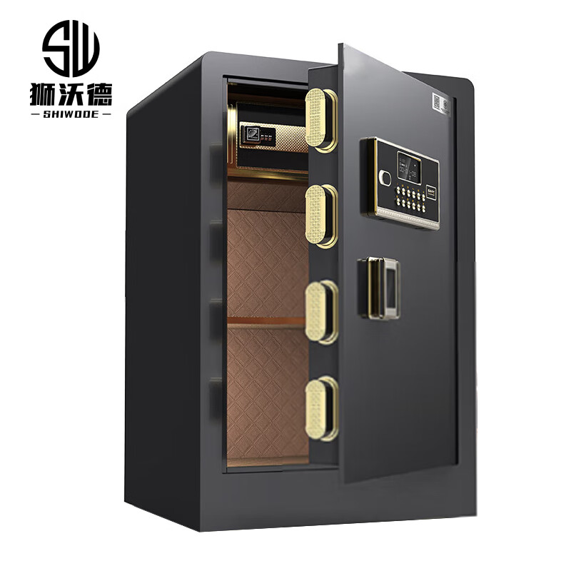 狮沃德SWD-H070保险柜 70cmWiFi全钢防盗 70cm黑钥匙+密码（液晶显示）单位：个 黑色