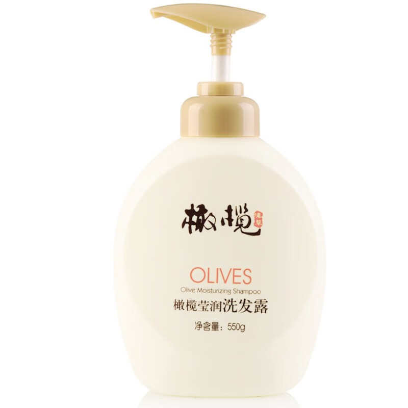 郁美净橄榄莹润洗发露550g（单位：瓶）  