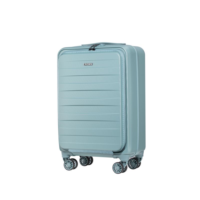 皇冠CROWN前置口袋拉杆箱C-F2016H/20&rdquo;（单位：个） 海蓝 20寸