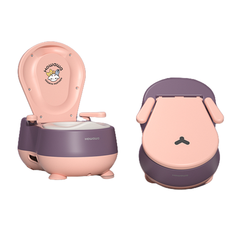 好娃娃儿童坐便器男孩女宝宝专用小马桶凳婴幼儿便盆尿盆厕所训练H5022（单位：个） 奶芙粉