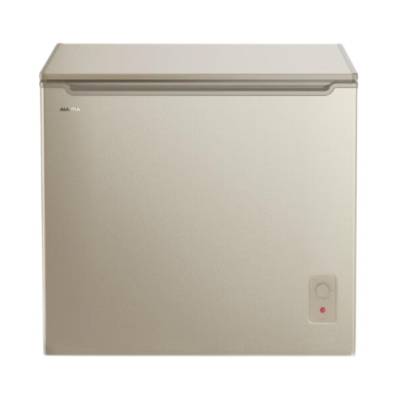 澳柯玛（AUCMA）冰柜206升小冷柜 冷藏冷冻单温转换雪柜 BC/BD-206HX（单位：台） 金色