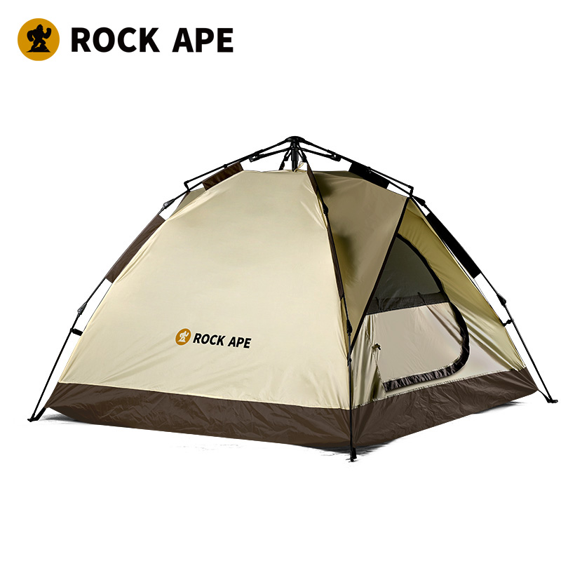 洛克猩球 双门自动速开帐 RAT001-DWZ(单位：个） 卡其色