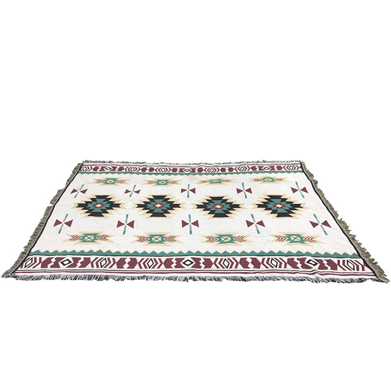 洛克猩球 复古流苏野餐(桌）垫 RABL004（单位：个） 混色