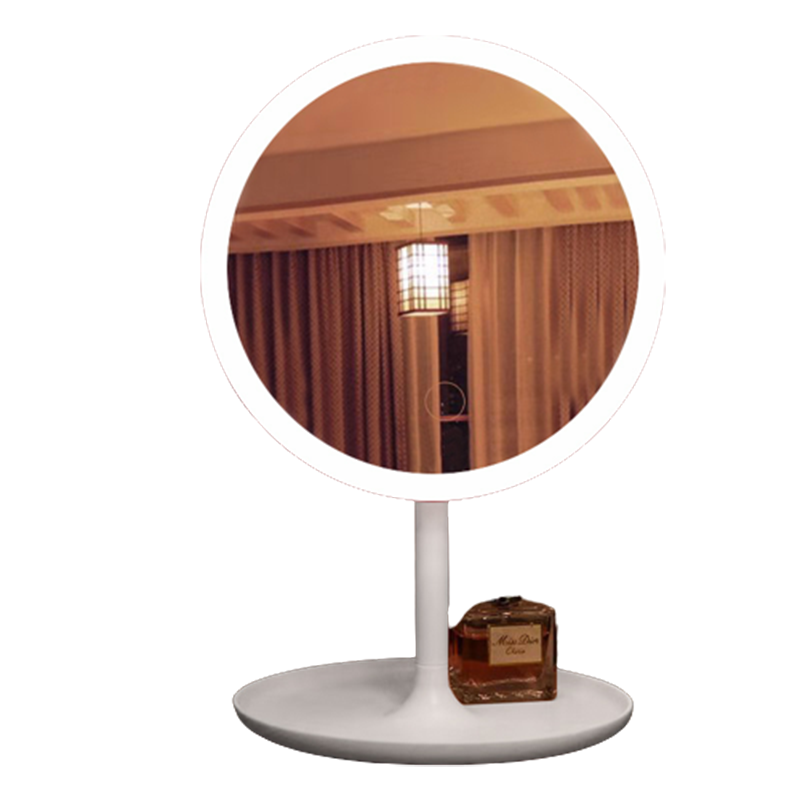 拜格 化妆镜 800毫安 18*6*18.4cm BJ2254（单位：个） 白色