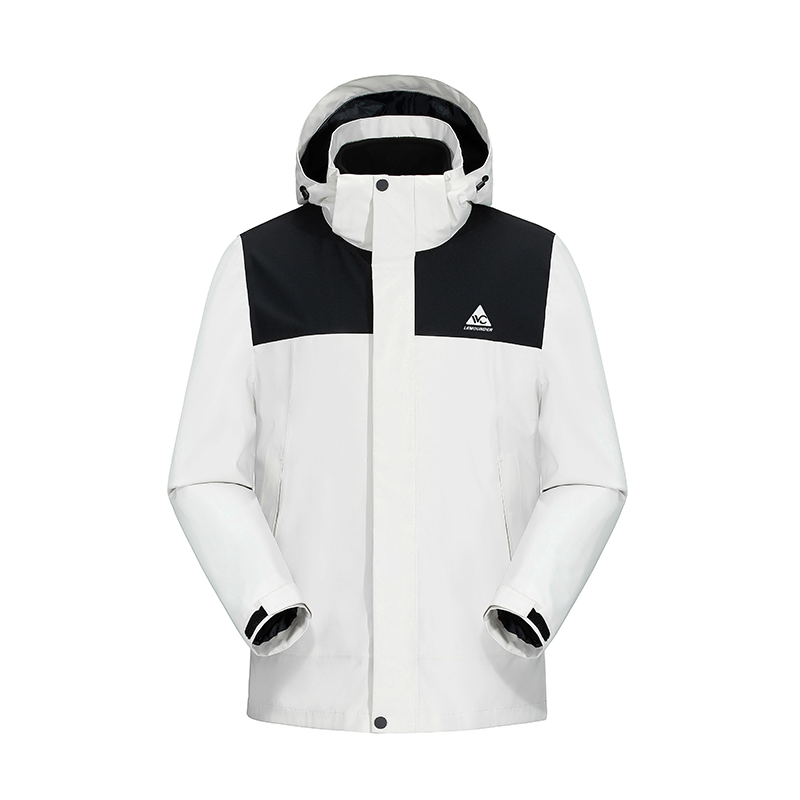 VVC三合一冲锋衣&middot;主宰VTA3S888（单位：件） 流云白/幻影黑 S