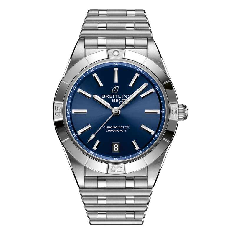 百年灵（BREITLING）机械计时系列36机械女表 A10380101C1A1（单位：块） 蓝色