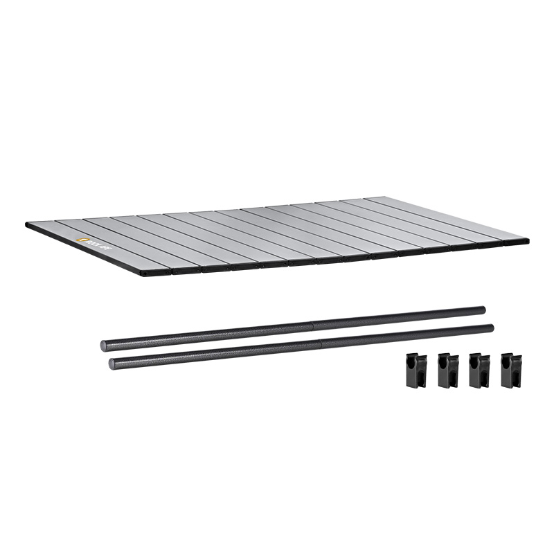 洛克猩球 多功能折叠露营车多功能折叠露营车（越野轮PLUS)（单位：辆） 可拆卸铝合金蛋卷桌面RAWA001