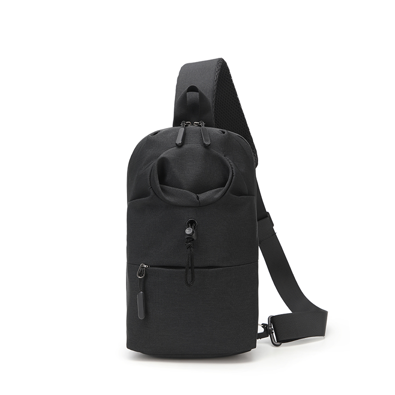 恒源祥（HYX)HYX0595  31*18*9cm 水杯收纳胸包（单位：个) 黑色