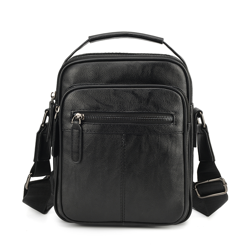 恒源祥（HYX）HYX0541 24*20*9cm 商务通勤单肩包（单位：个) 黑色