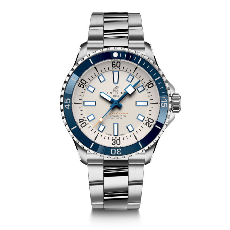 百年灵（BREITLING）超级海洋系列机械42男表 A17375E71G1A1（单位：块） 银色