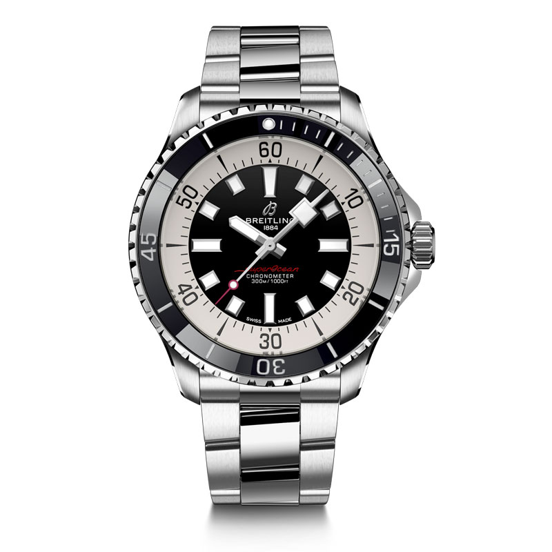 百年灵（BREITLING）超级海洋系列机械44男表 A17376211B1A1（单位：块） 黑色