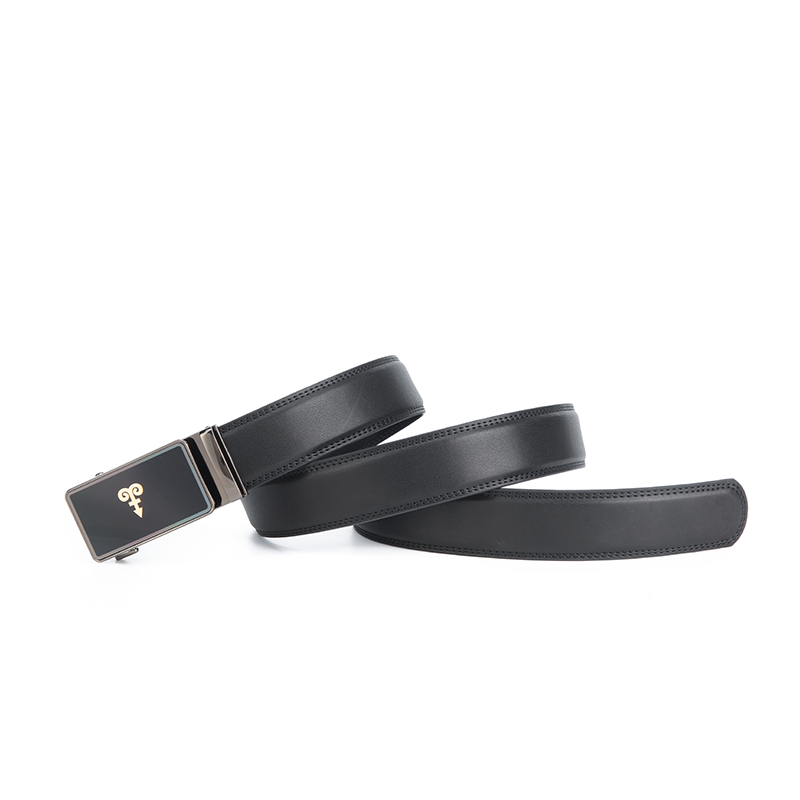 恒源祥（HYX）HYX0635 110-130cm男士自动扣真皮带（单位：个) 黑色