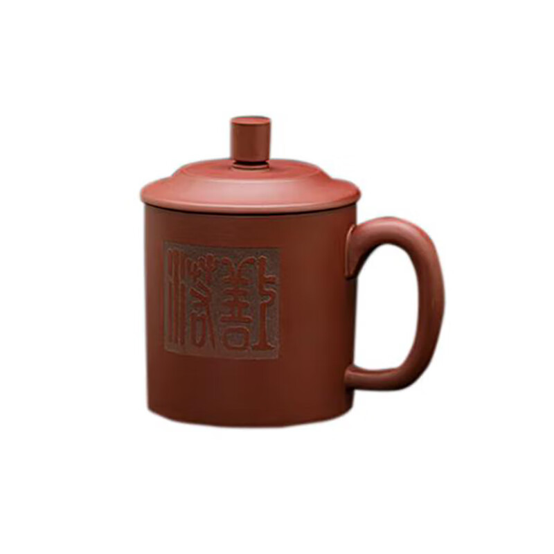 竹贵紫砂贵鼎杯（单位：套） 红褐色