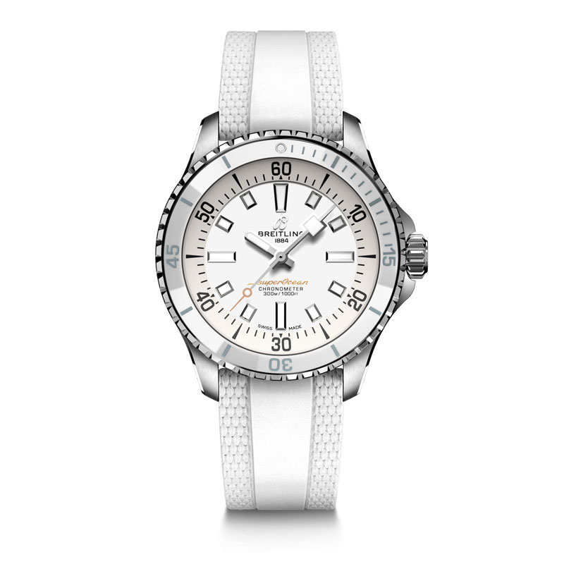 百年灵（BREITLING）超级海洋系列机械36女表 A17377211A1S1（单位：块） 白色