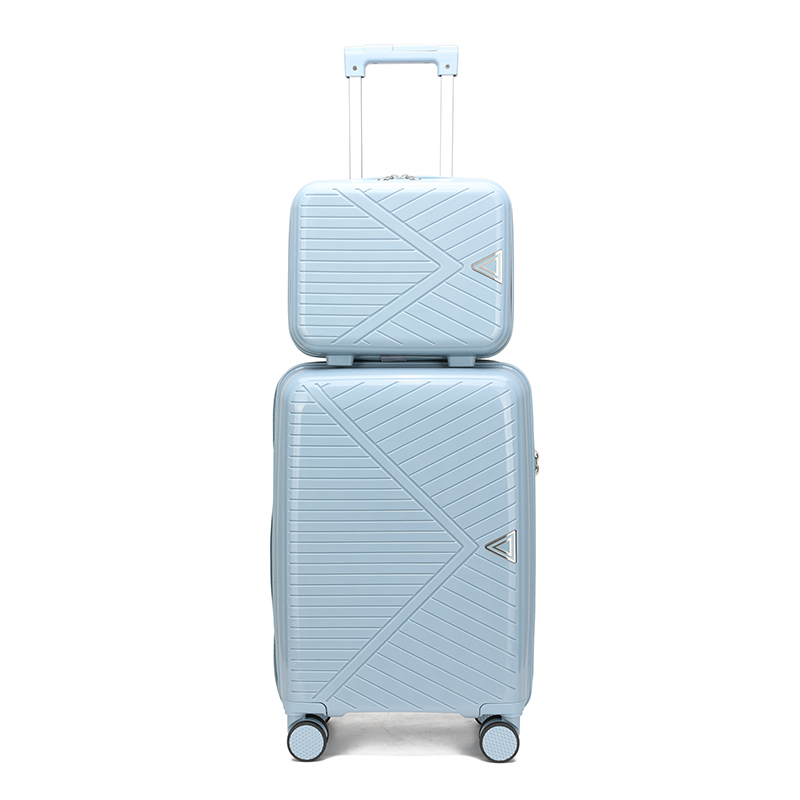 恒源祥（HYX）HYX8070套装 PP优质拉杆箱套装（单位：个) 尼加拉蓝 28寸