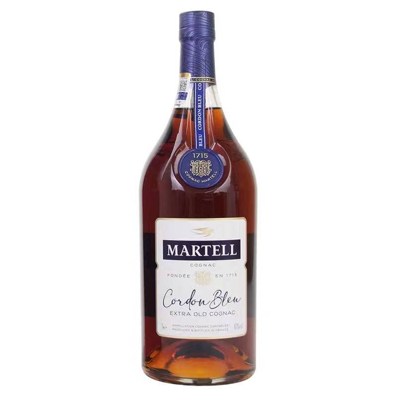 马爹利 蓝带干邑白兰地 1L（单位：瓶） 蓝色