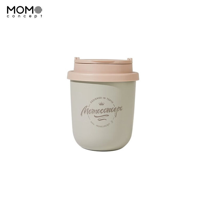 MOMOCONCEPT冰拿铁保温咖啡杯女士高颜值双层不锈钢真空咖啡杯（单位：瓶） 岩井茶-280ml