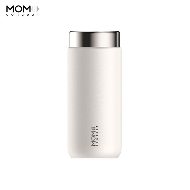 MOMOCONCEPT迷你保温杯女士高颜值可爱生日礼物便携小容量水杯（单位：瓶） 纯白奶油-200ml
