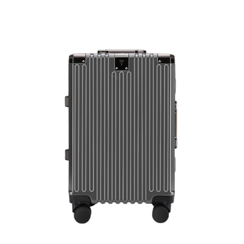 恒源祥（HYX)HYX8066 竖纹商务铝框箱（单位：个) 灰色 20寸