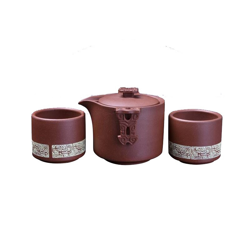 竹贵紫砂雅汉套装 褐色