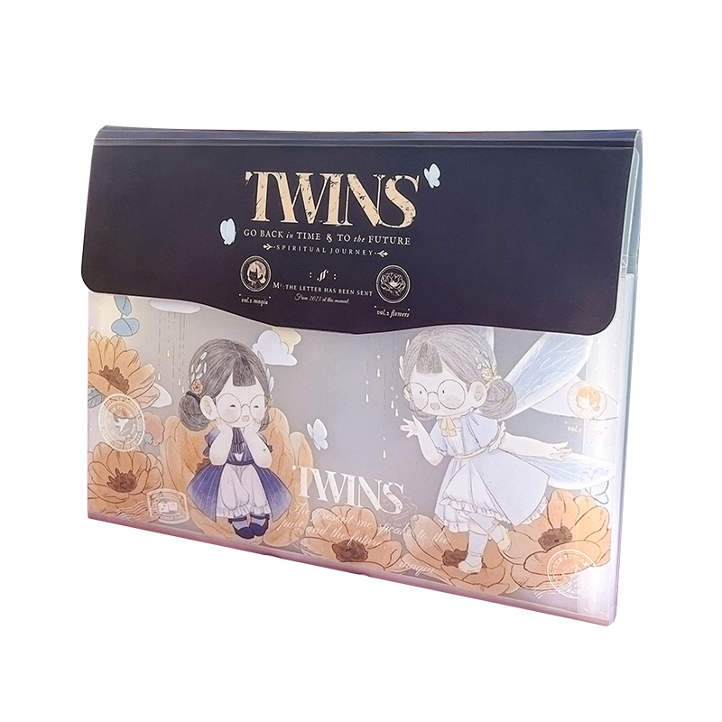 三年二班麻球MQ大佬双生梦回8入文件袋学生科目分类试卷收纳袋初高中生多层大容量手拎式补习袋/个 蝶变