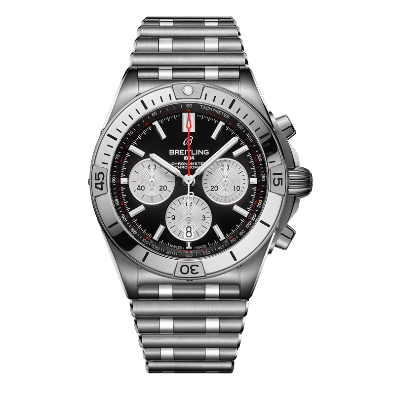 百年灵（BREITLING）机械计时系列42机械男表 AB0134101B1A1（单位：块） 黑色